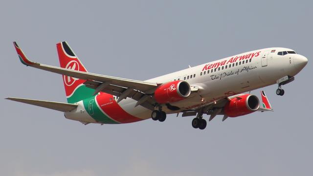 5Y-KYE:Boeing 737-800:Kenya Airways